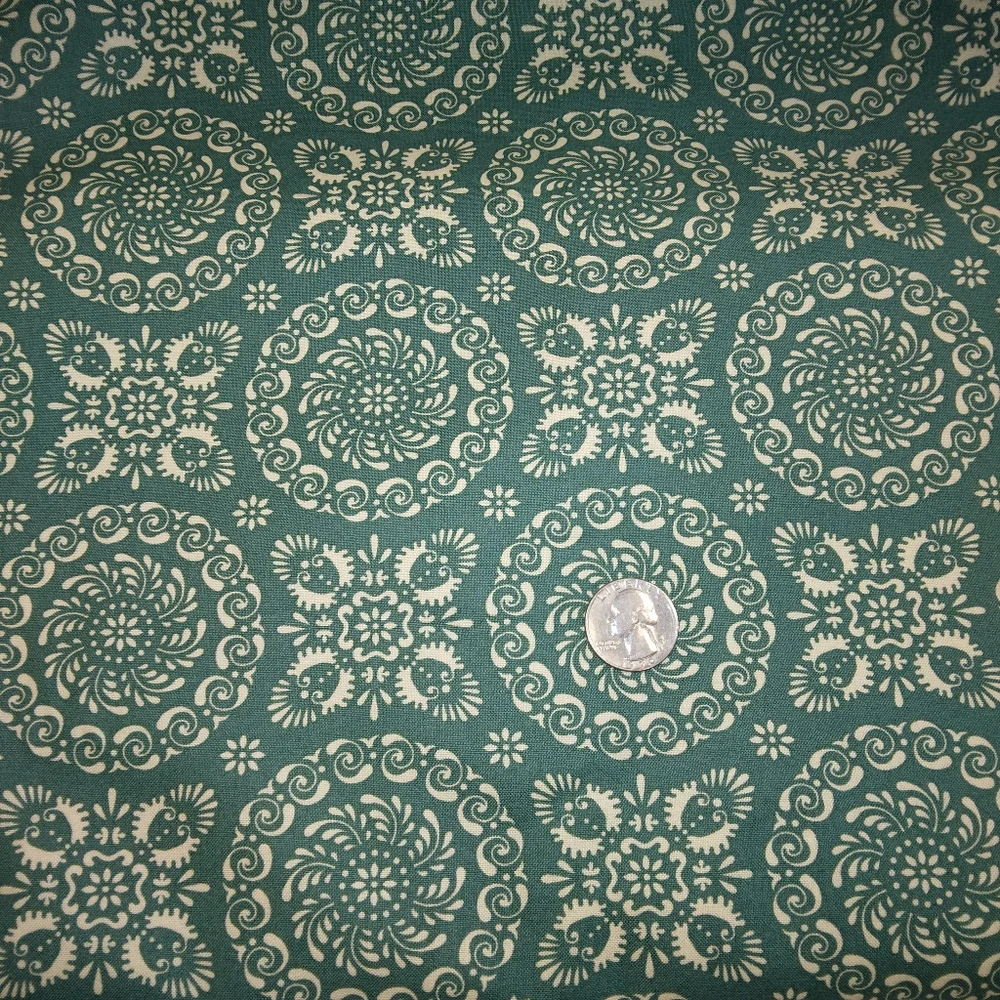 FABRIC Moda Fabrics Rambling Rose 100% cotton Stock # 17791